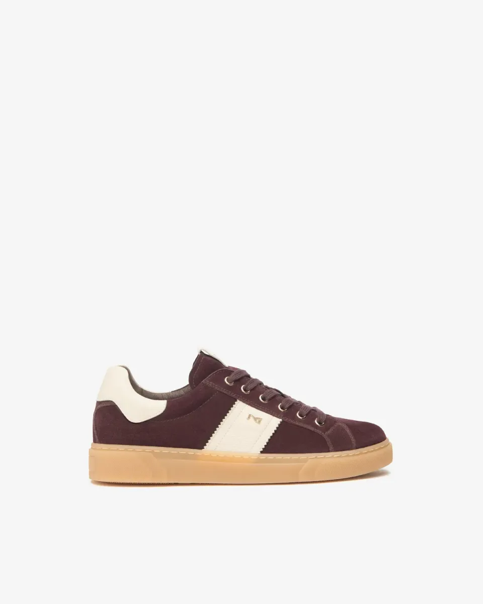 NeroGiardini sneakers piele întoarsă și piele damă