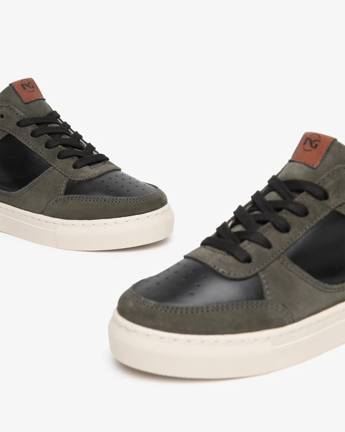 NeroGiardini sneakers piele baieti siret respirabili