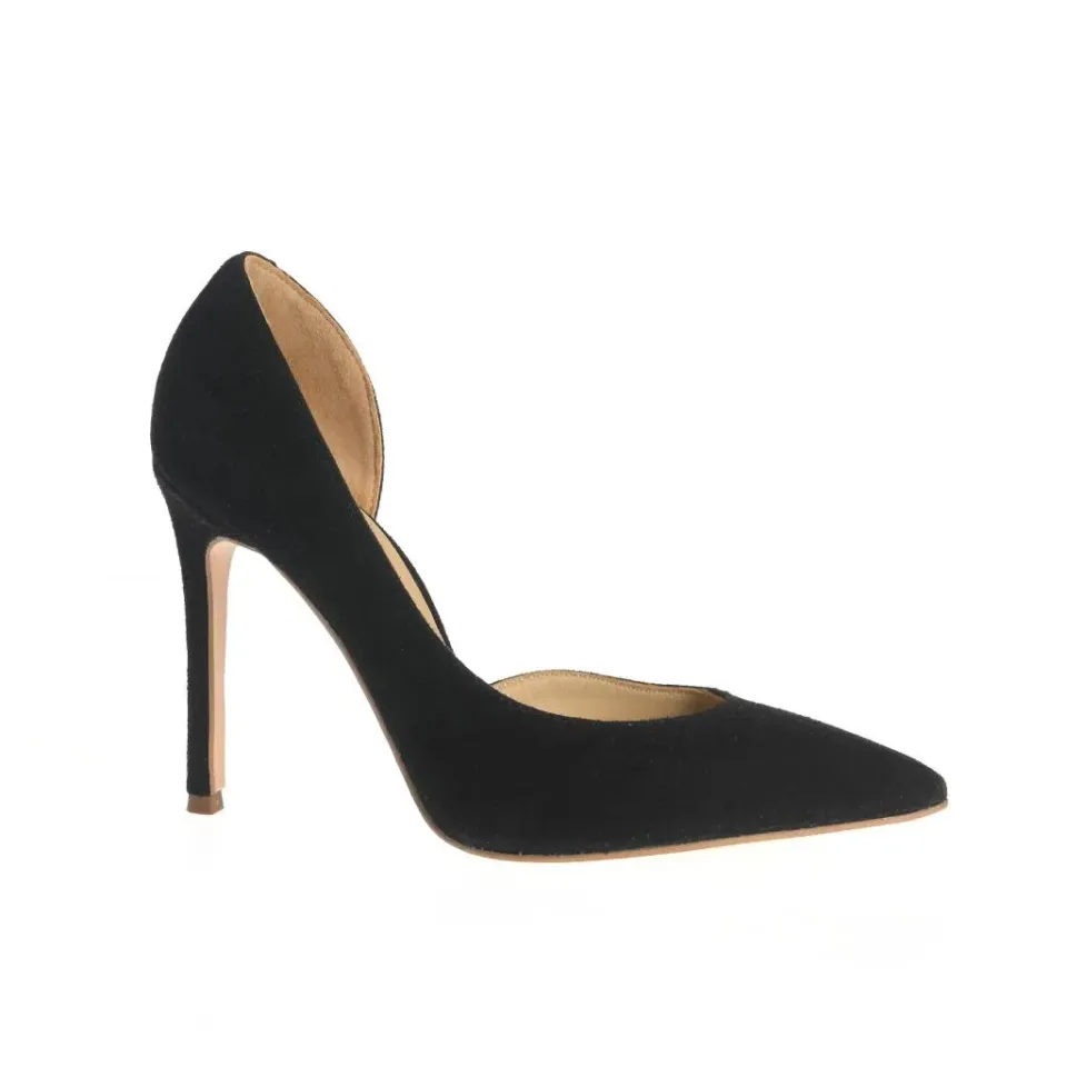 Ana Urbana Shoes Austin pantofi negri toc inalt
