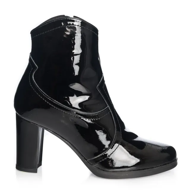 Catinca Shoes GX27 NL ghete dama piele naturala negru