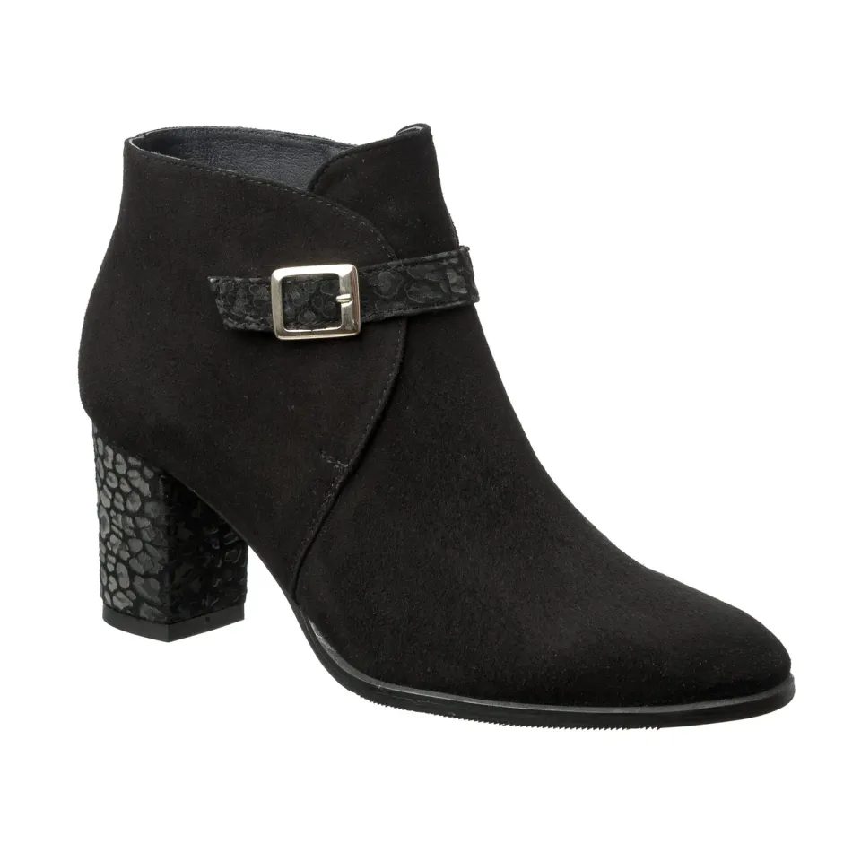 Catinca Shoes GX35 NAP ghete dama negru piele
