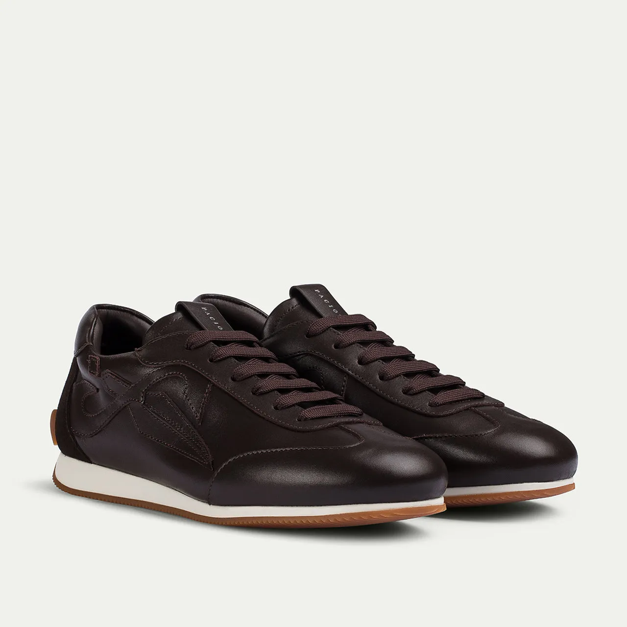Cesare Paciotti Myron sneakers barbati maro piele