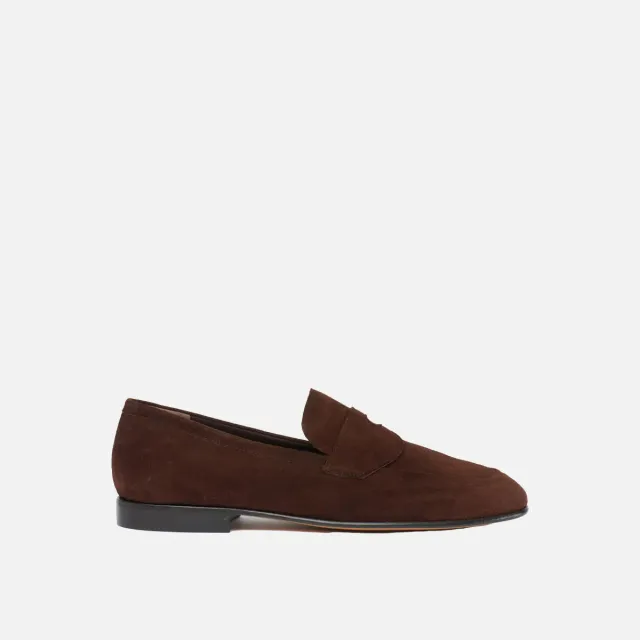 Cecilia Bringheli Fornillo pantofi Slip-on maro piele intoarsa