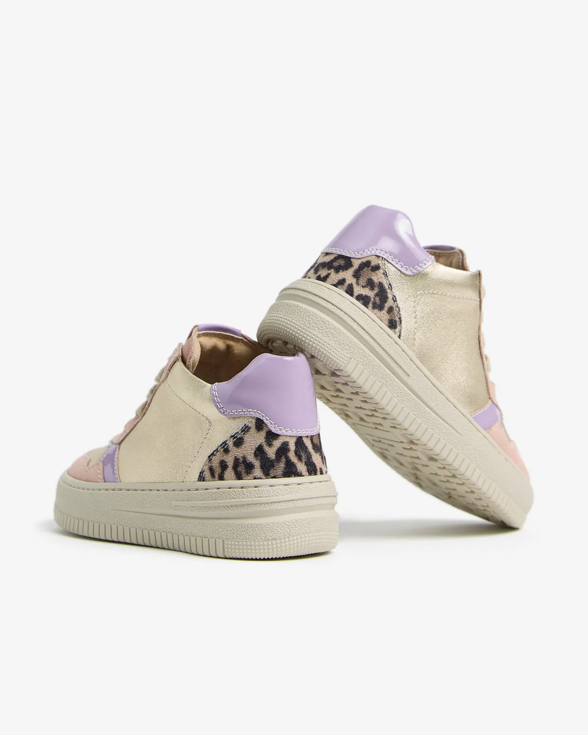 Sneakers fete piele NeroGiardini junior ușori