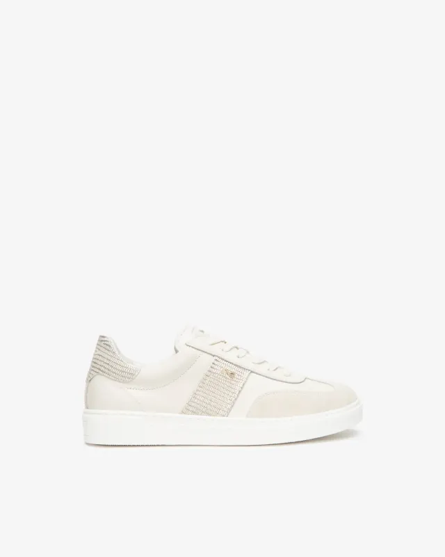 NeroGiardini sneakers damă piele și velur vară