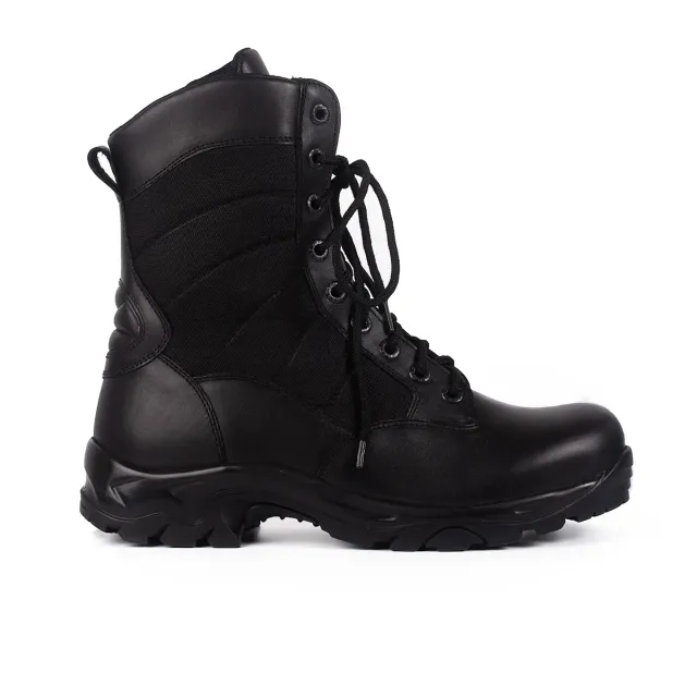 Lucas Shoes 374 bocanci barbati negri piele naturala