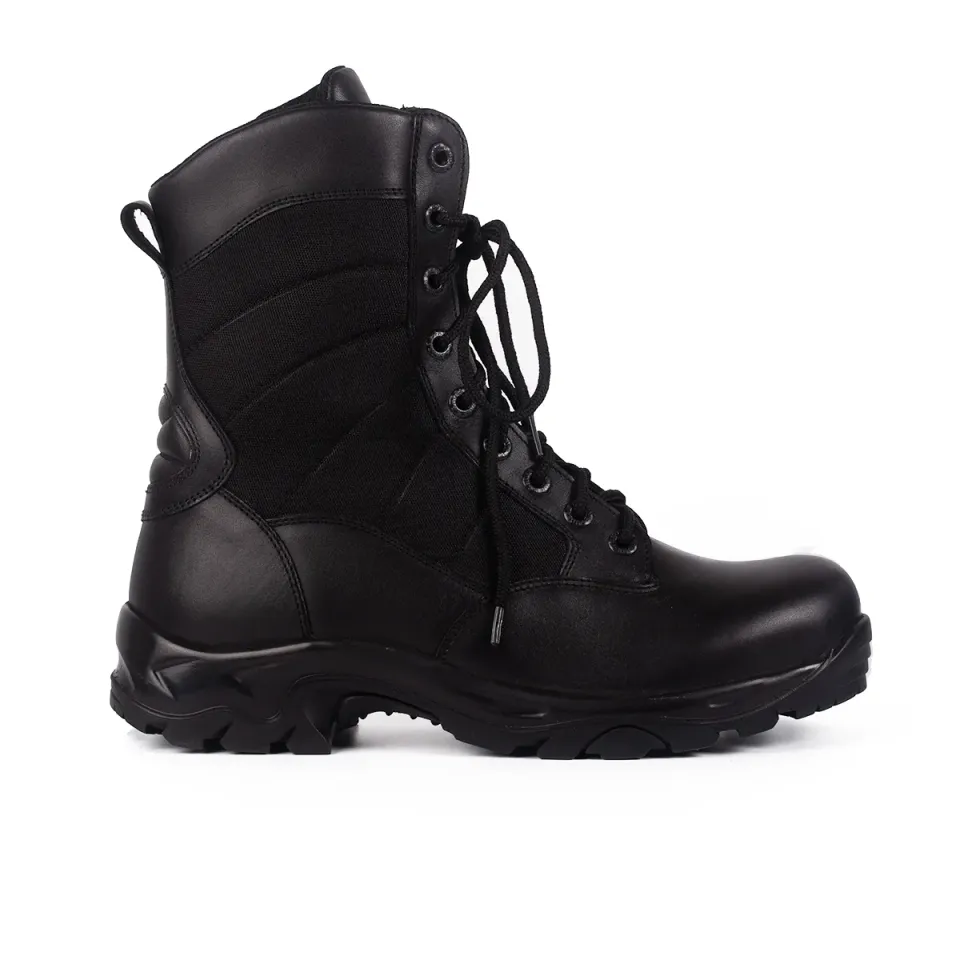 Lucas Shoes 374 bocanci barbati negri piele naturala