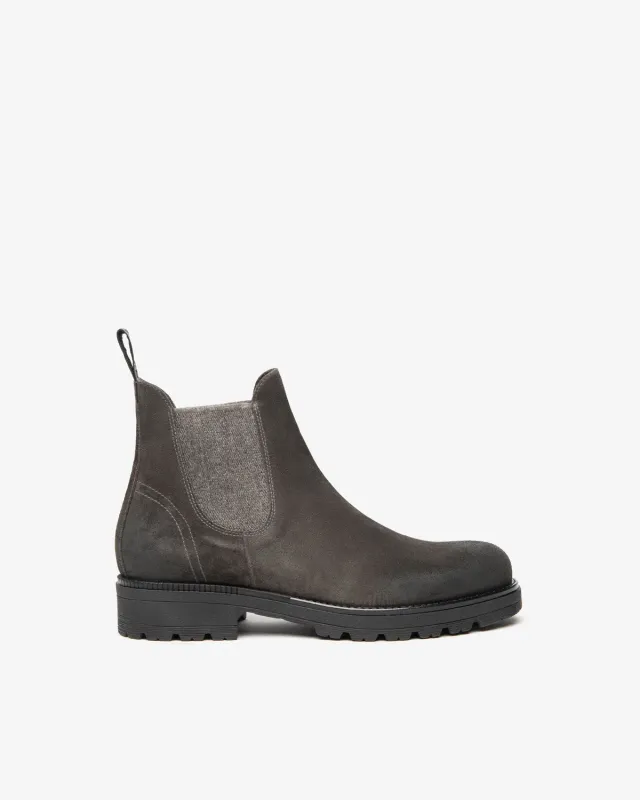 NeroGiardini Ghete Chelsea Barbati Piele Intoarsa Iarna