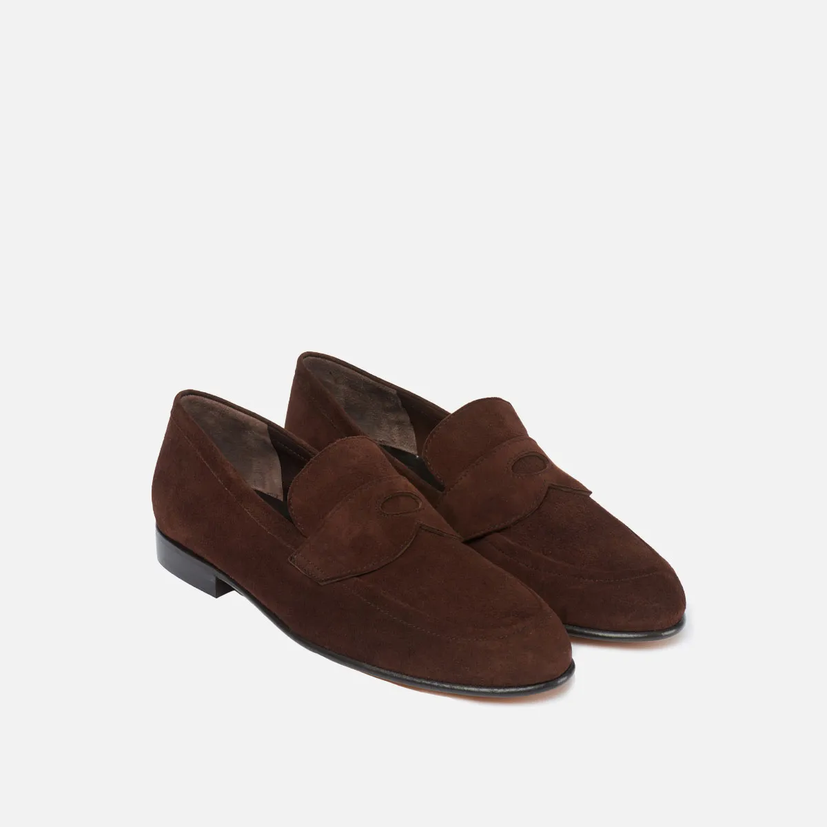 Cecilia Bringheli Fornillo pantofi Slip-on maro piele intoarsa
