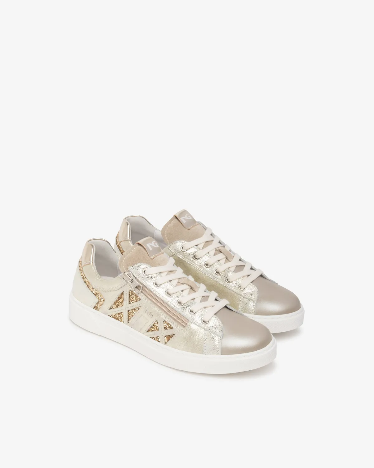 NeroGiardini sneakers dama piele naturala cu brant memory