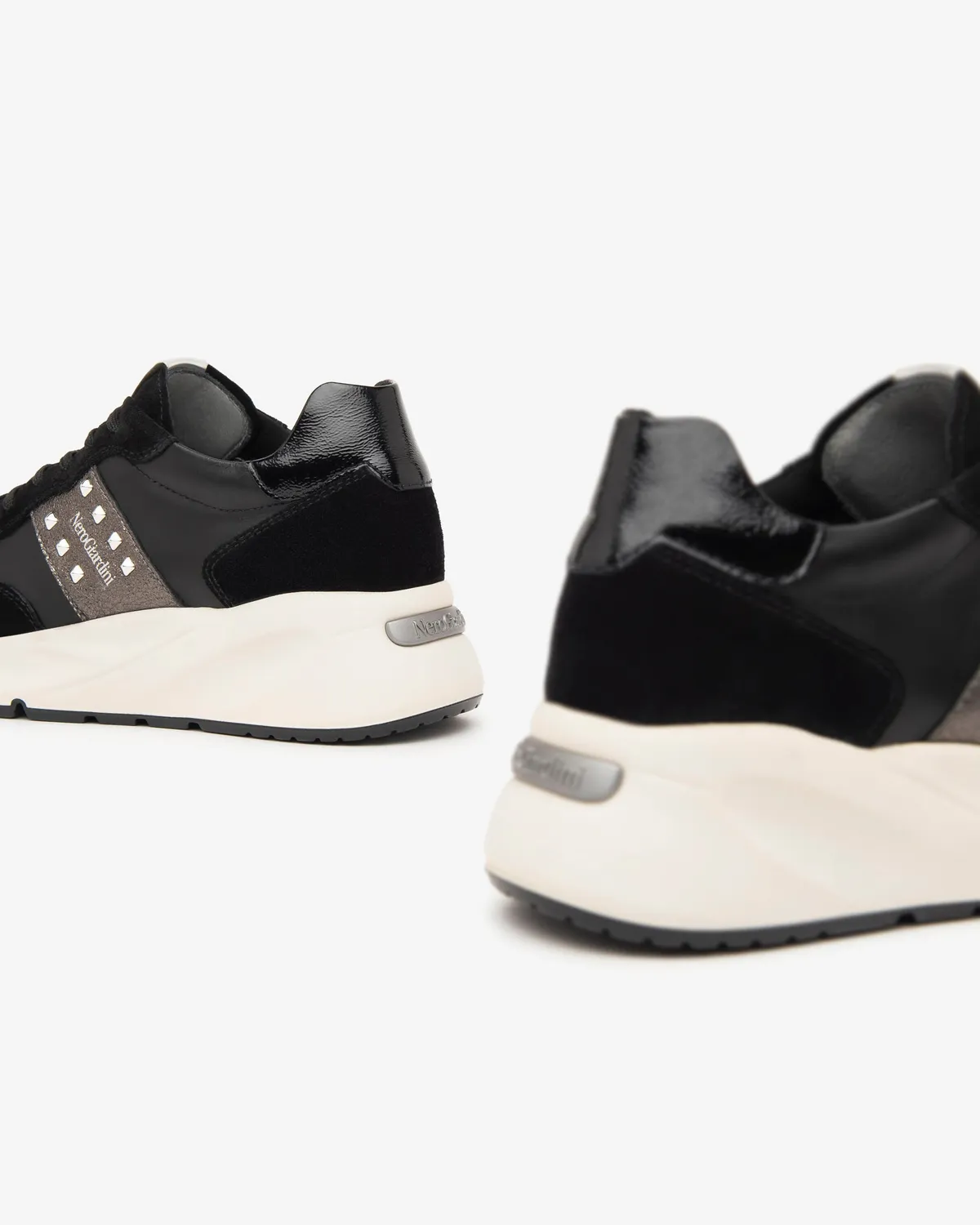 NeroGiardini Sneakers Damă Piele Întoarsă Toamnă-Iarnă