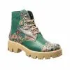 Catinca Shoes BC20 VBT bocanci dama piele naturala verde traditional