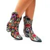 Catinca Shoes Sarpe Colorat Ciocate SC ciocate dama piele
