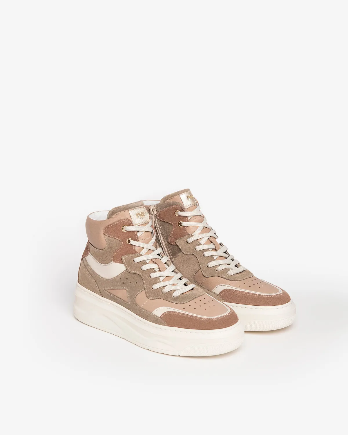 Sneakers dama piele NeroGiardini inalti confort