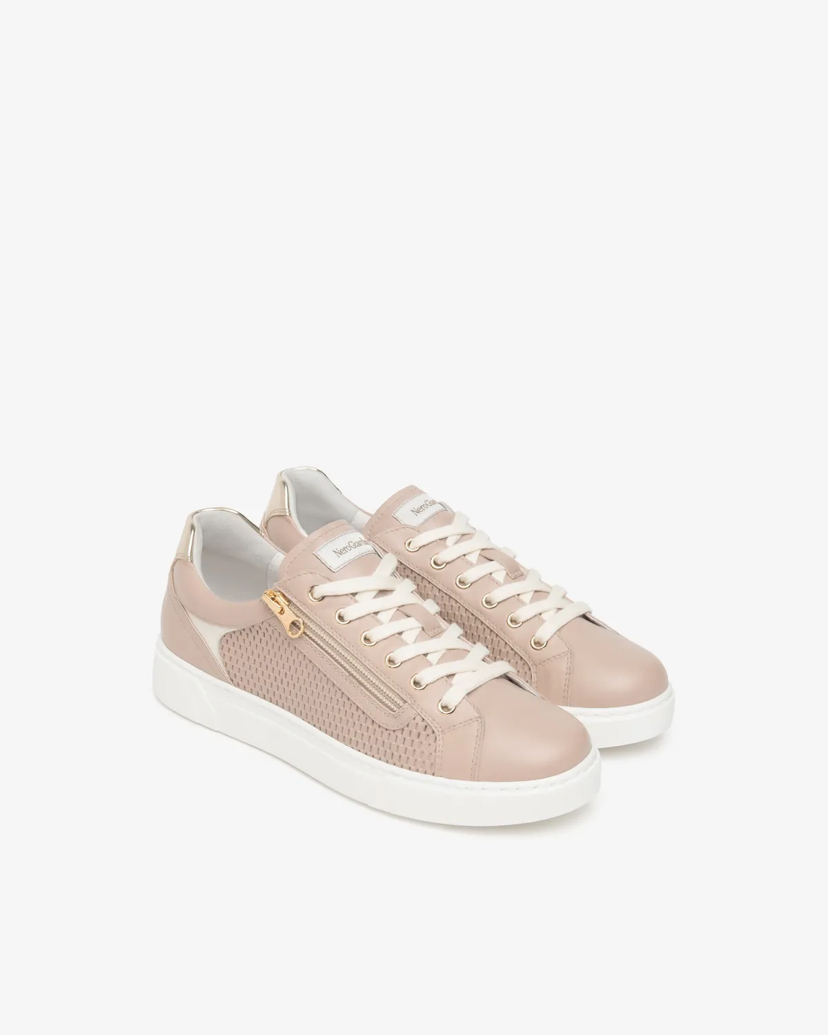 NeroGiardini sneakers dama piele si material tehnic
