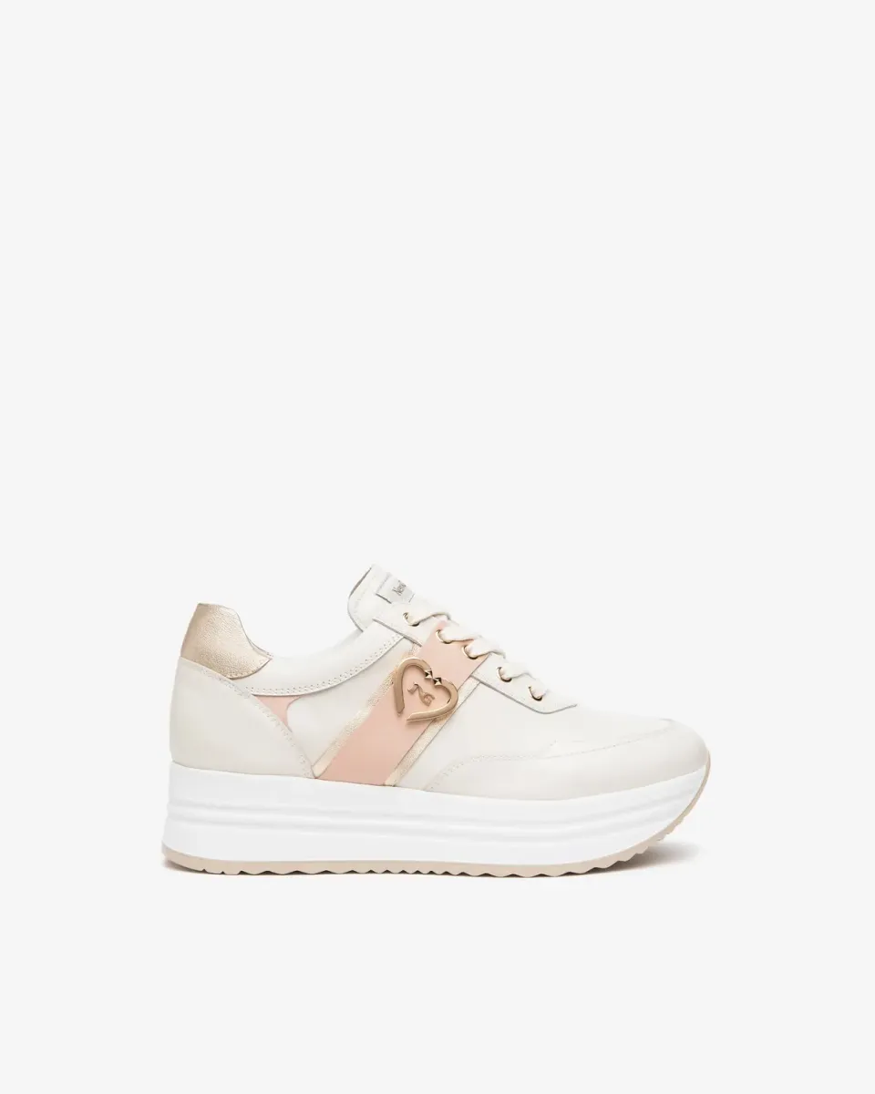 NeroGiardini sneakers dama din piele talpa confort