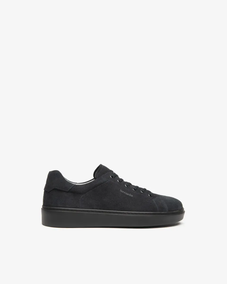 NeroGiardini sneakers piele intoarsa barbati siret