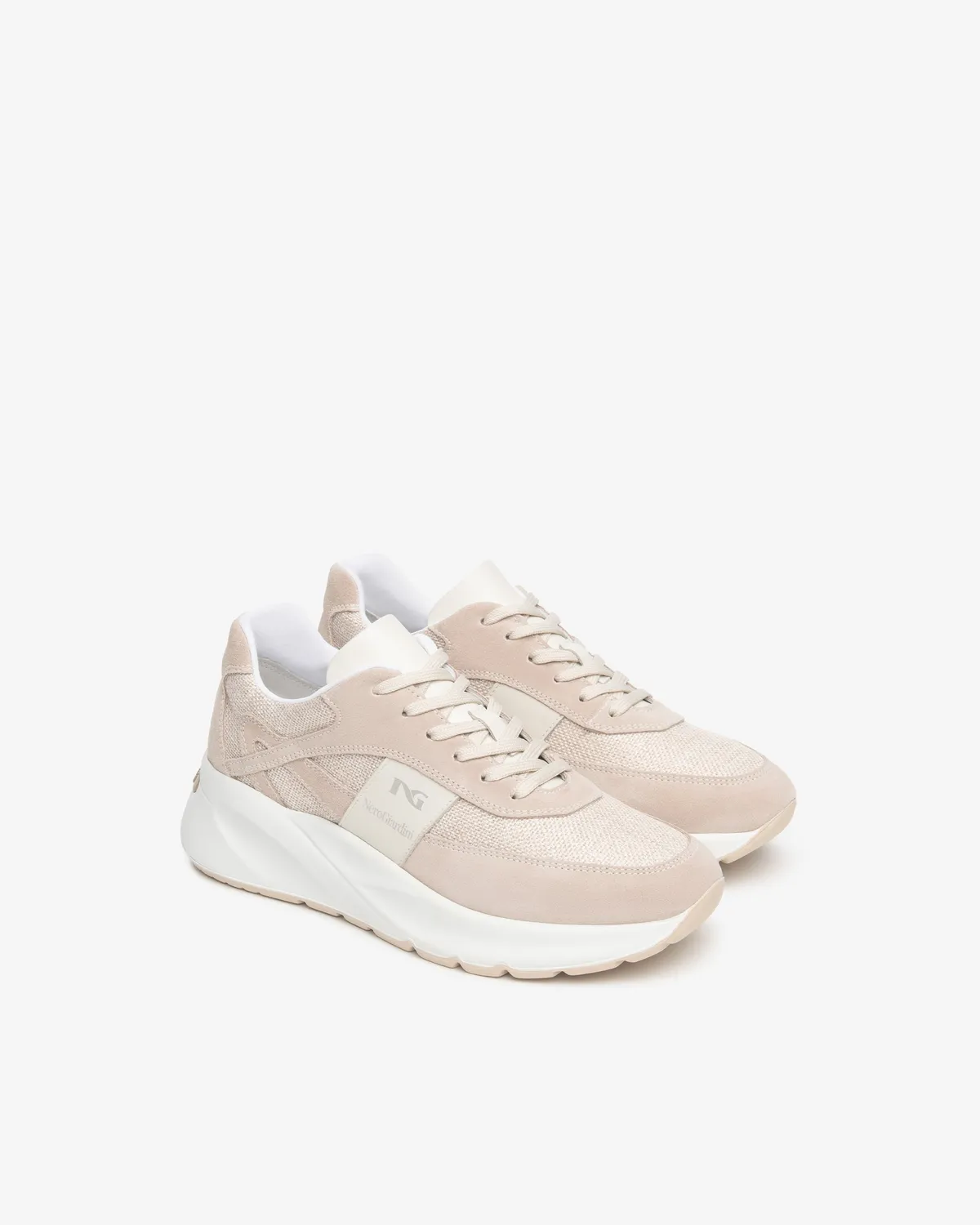NeroGiardini sneakers dama piele intoarsa memorie