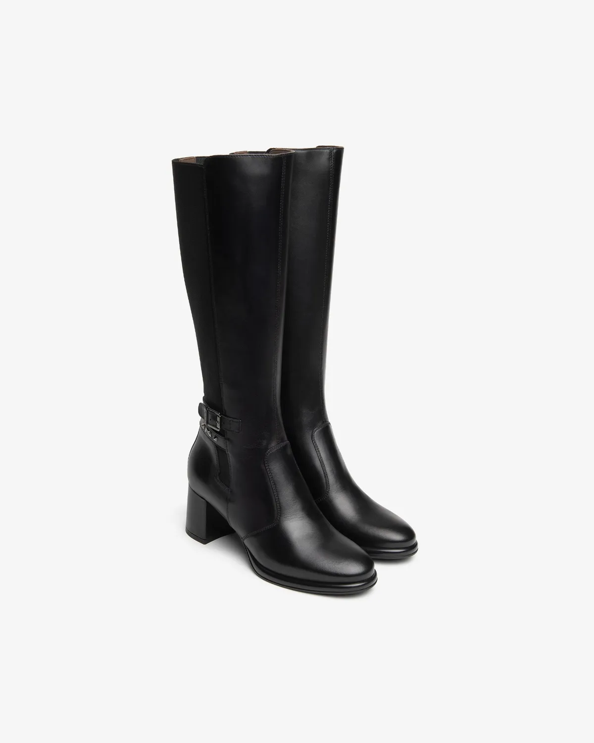 NeroGiardini cizme piele damă toc 60mm fermoar