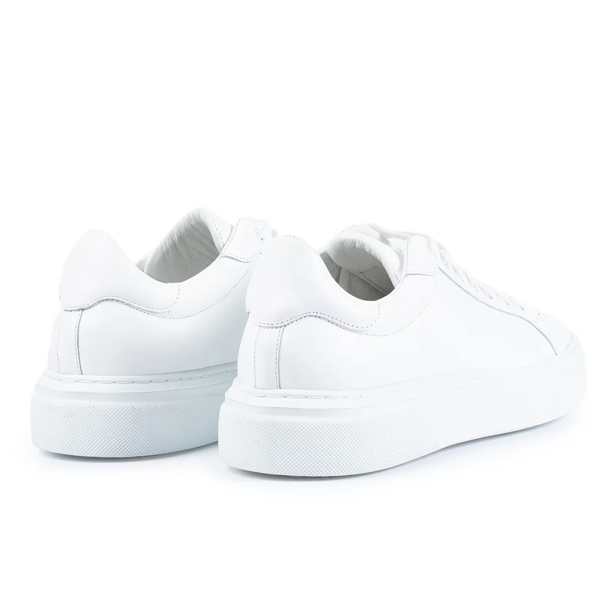Lucas Shoes Sneaker 510 sneakers albi piele naturala