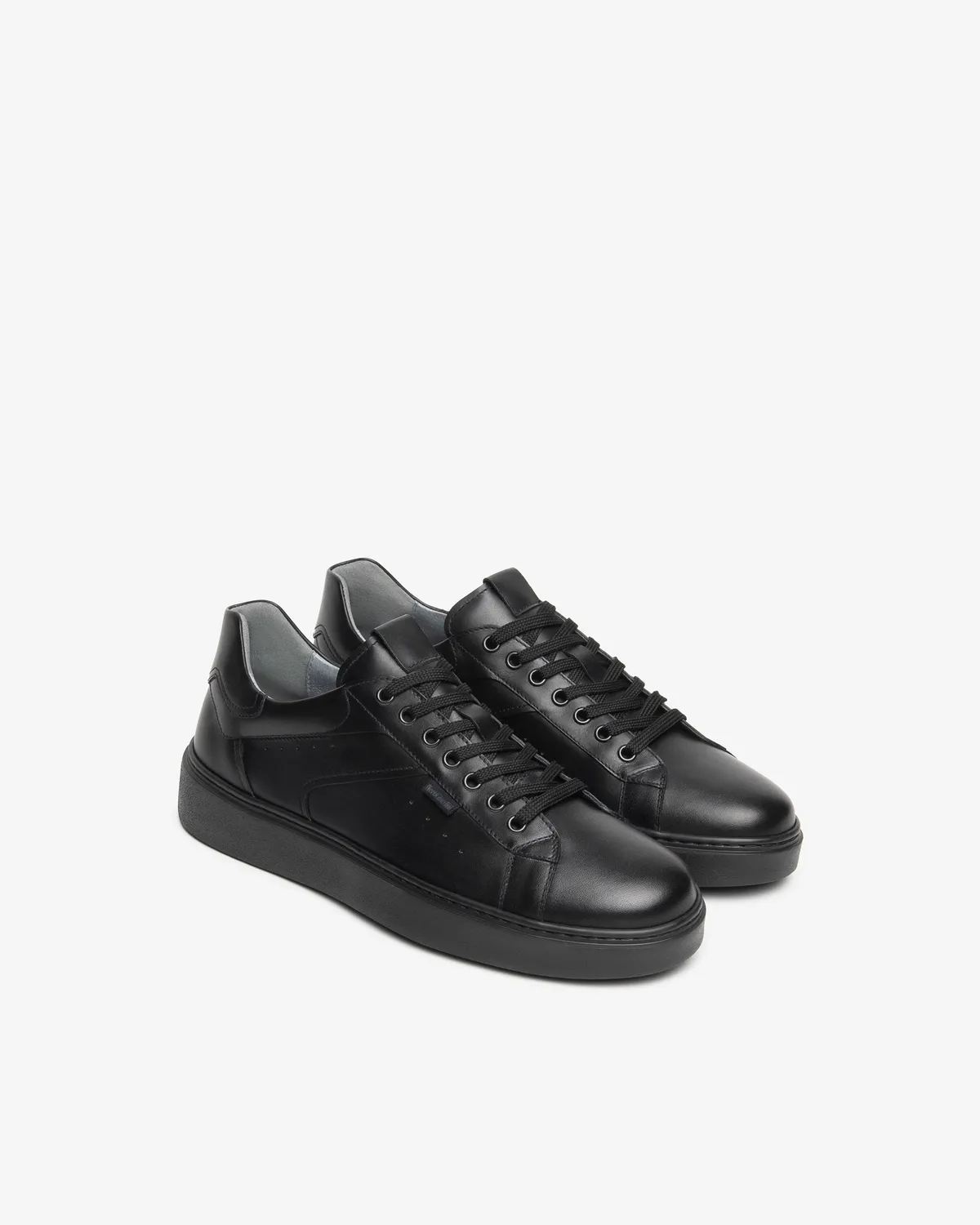 NeroGiardini sneakers piele barbati cu siret