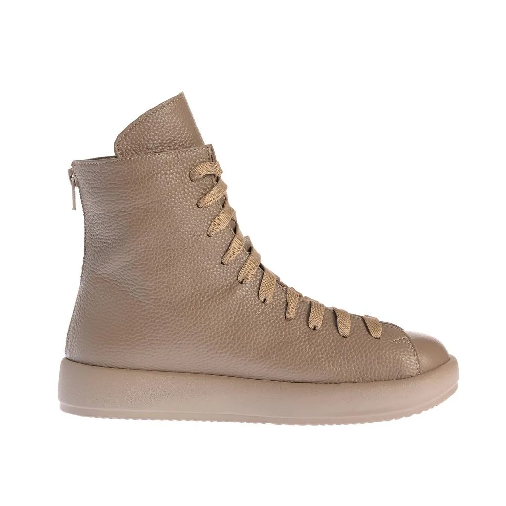 Ana Urbana Shoes Oslo bocanci grej piele texturată