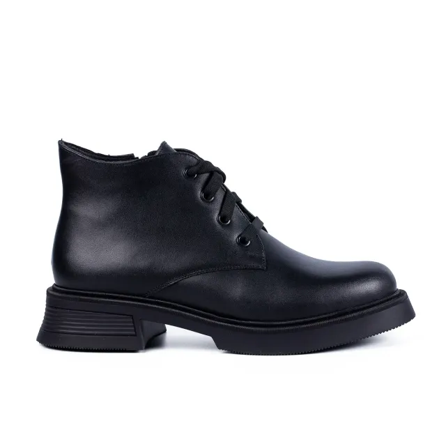Lucas Shoes 412 ghete dama negre iarna piele