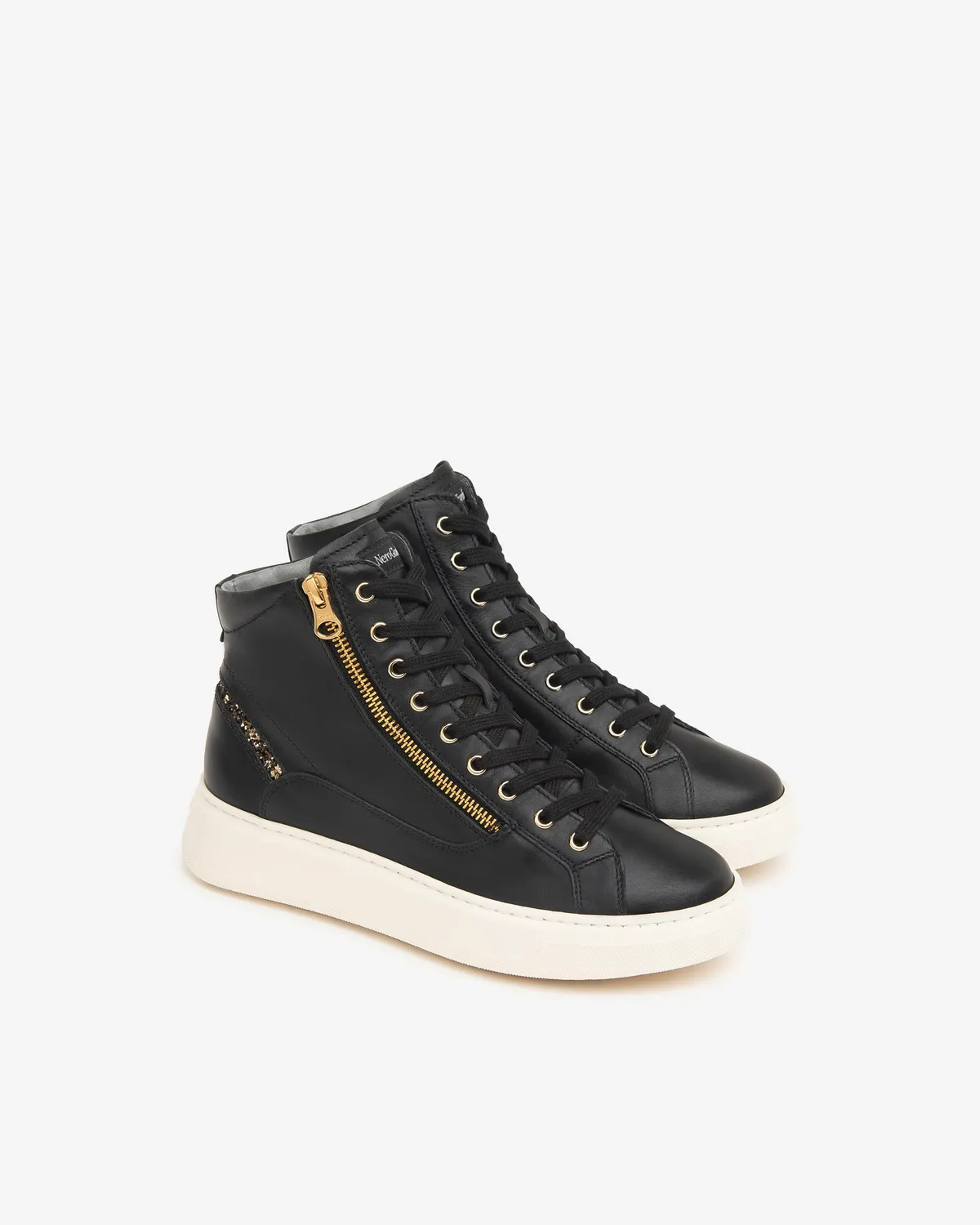 NeroGiardini sneakers dama high-top piele