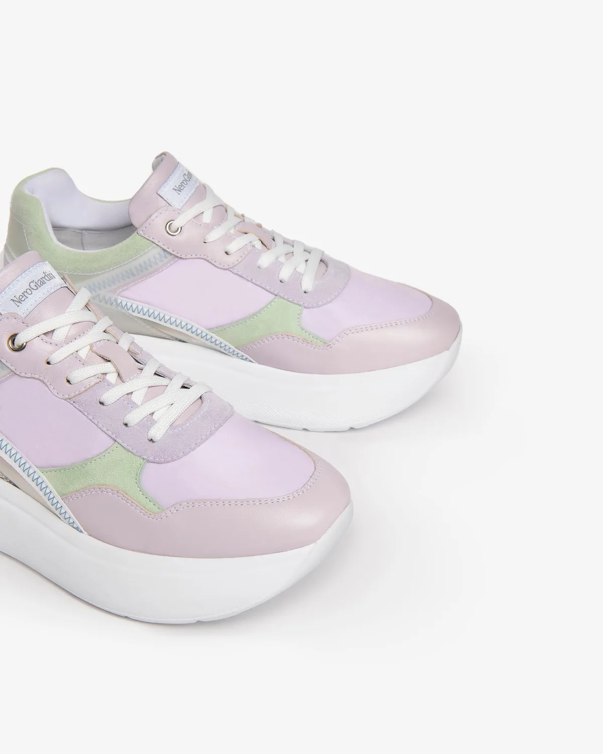 NeroGiardini sneakers dama piele intoarsa DryGo