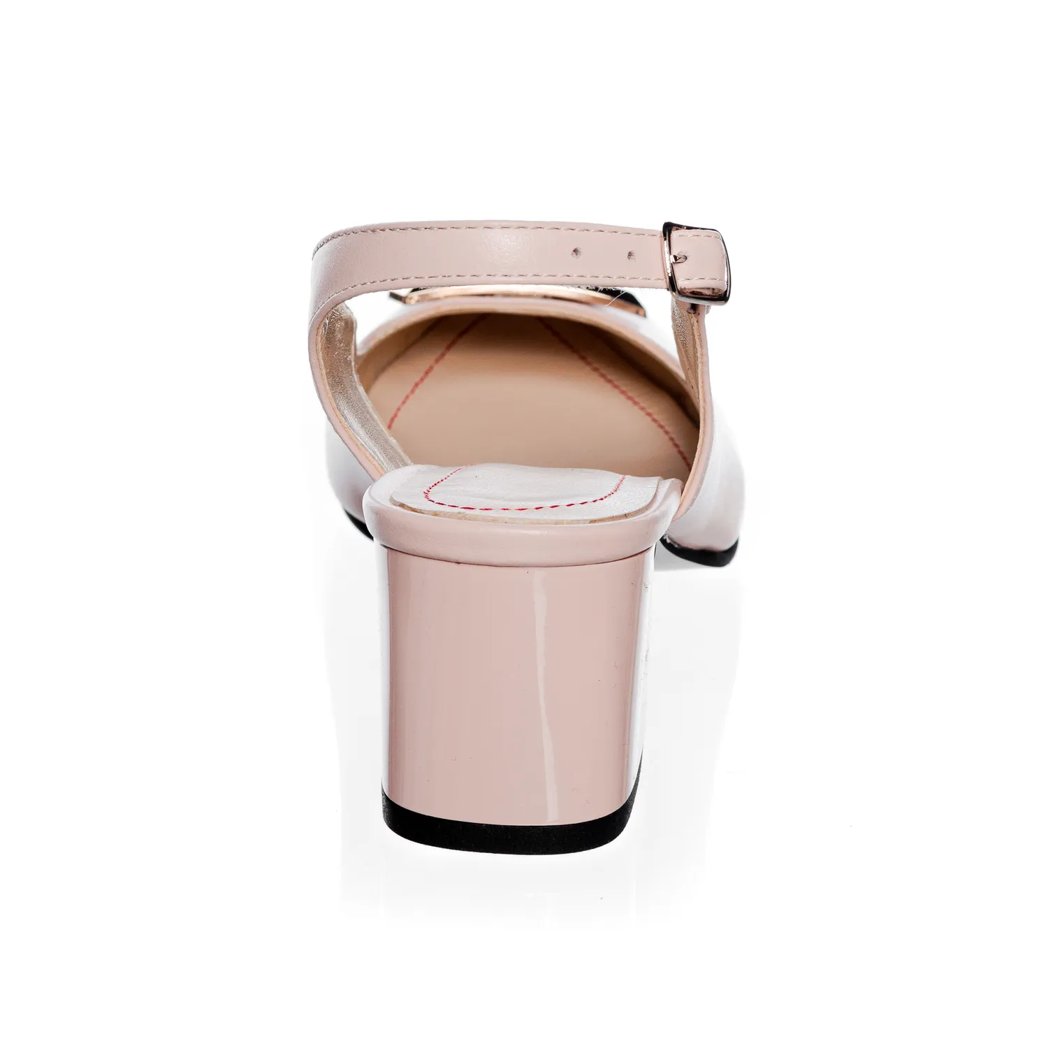 Catinca Shoes D31 NB sandale dama nude box piele naturala