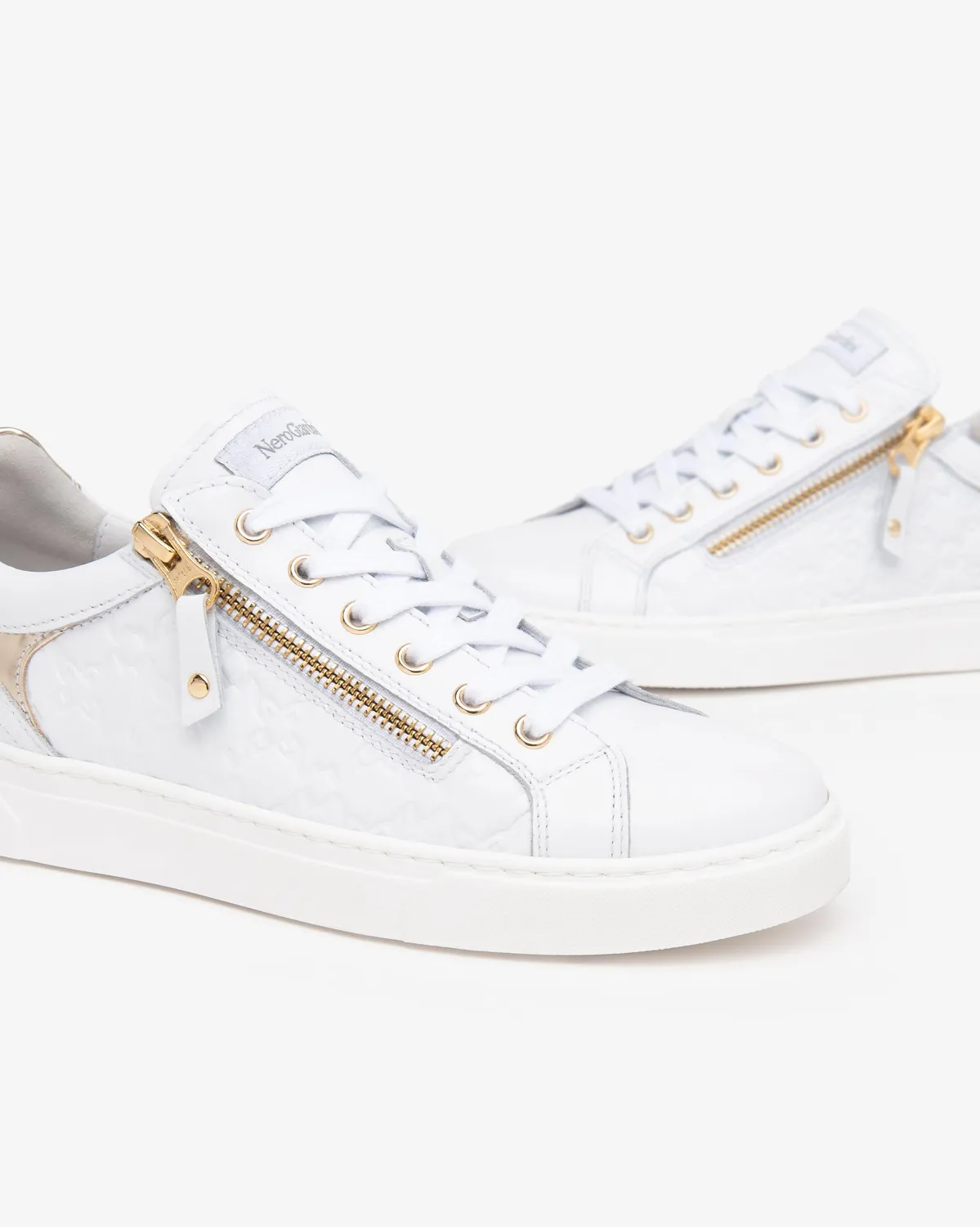 NeroGiardini sneakers damă piele material tehnic