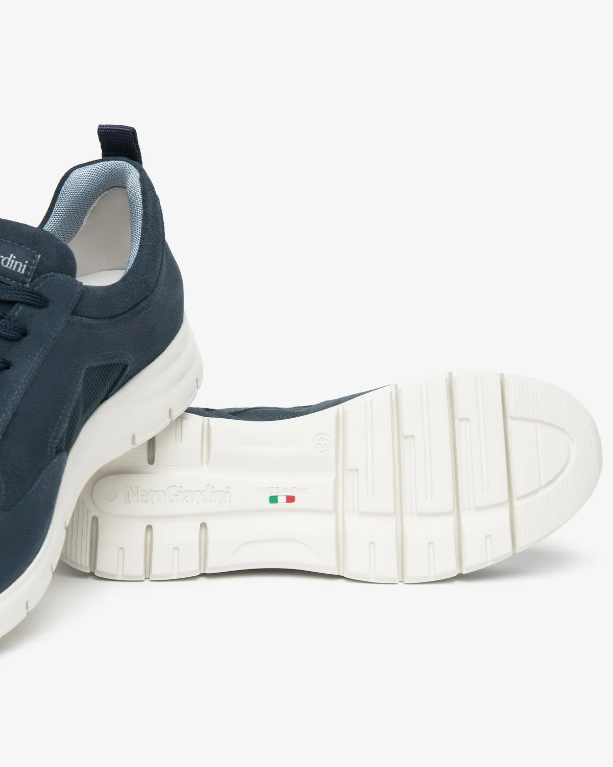 NeroGiardini sneakers barbati piele intoarsa vara