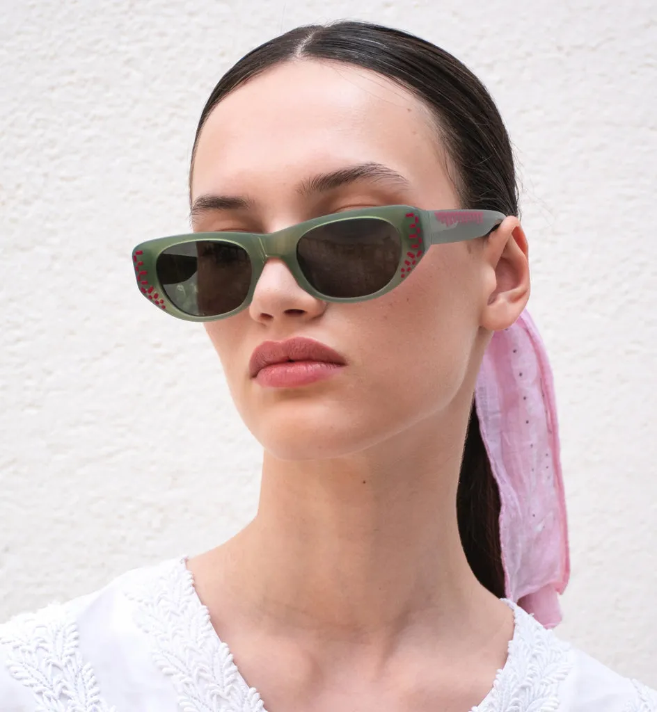 Flagelus Guyam Crusoe Green ochelari de soare