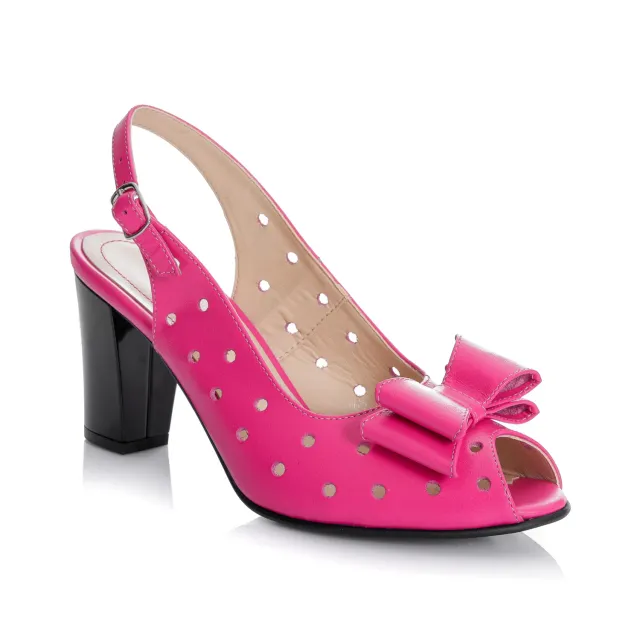 Catinca Shoes F24 ROZ sandale dama piele roz box