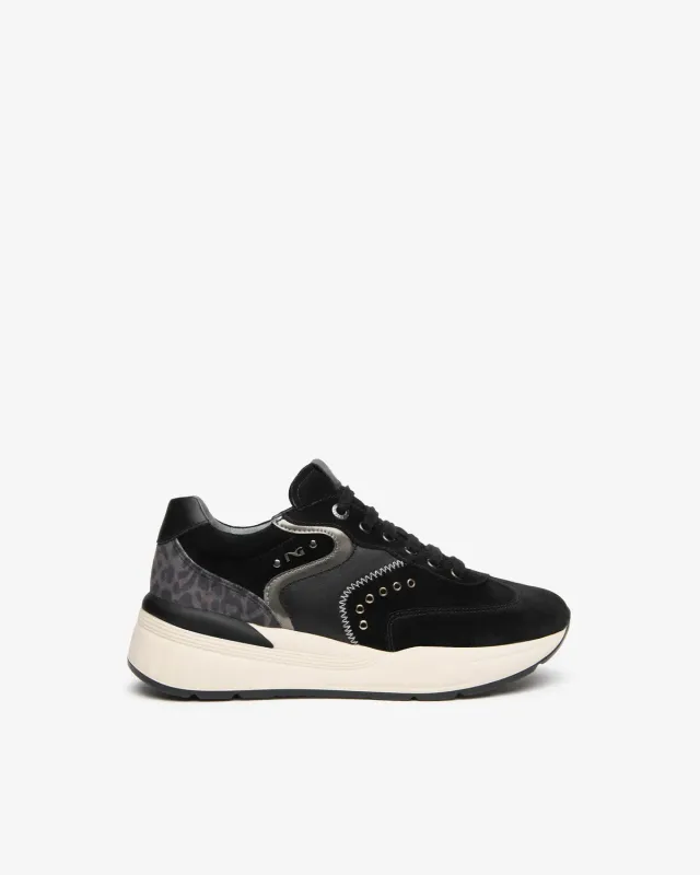 NeroGiardini sneakers damă piele platformă 6 cm 35-41