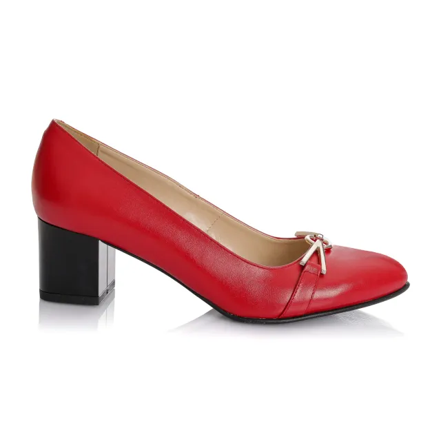 Catinca Shoes A44 RB pantofi dama rosu box