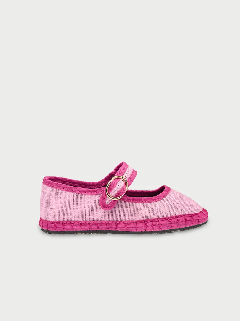 Flagelus Catalina Kids pantofi copii roz in