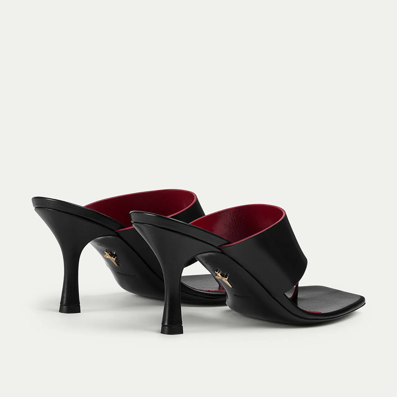 Sandale Cesare Paciotti Monroe dama negre piele