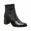 Catinca Shoes GX50 ghete dama piele negru cu pietre