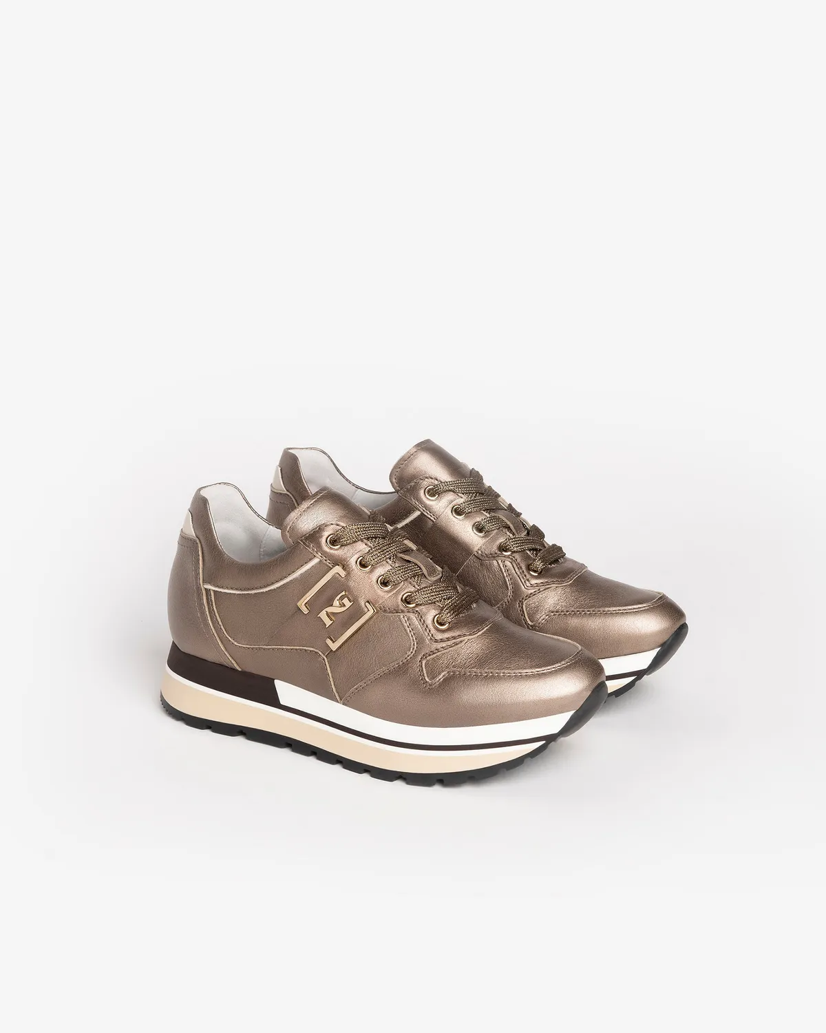 NeroGiardini sneakers dama piele confortabili