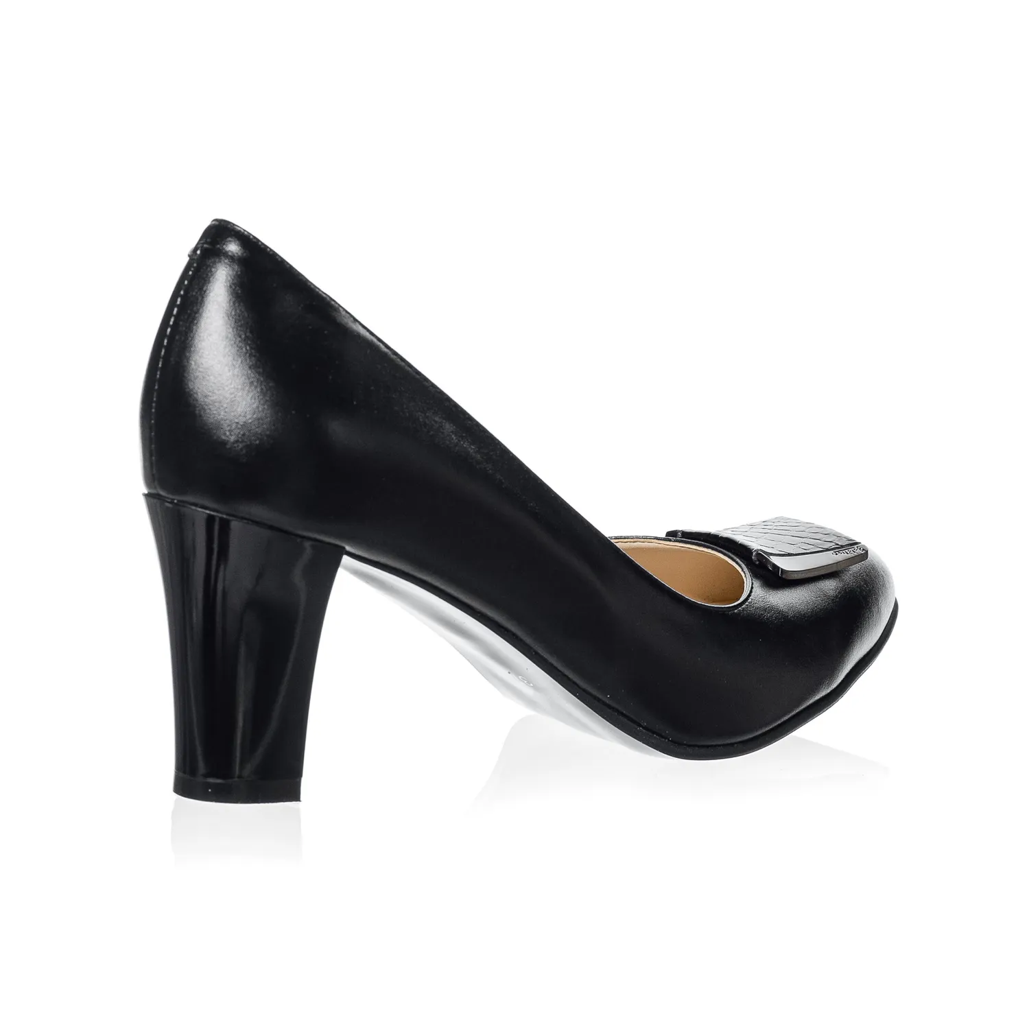 Catinca Shoes A35 NB pantofi piele negru box