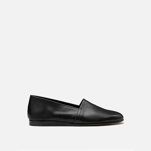 Cecilia Bringheli Amalfi espadrile piele negre