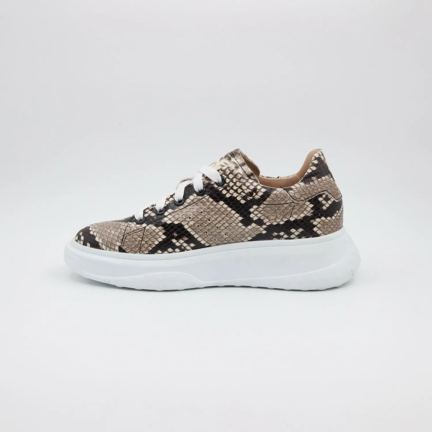 Lucas Shoes 5101 RV sneakers piele full snake