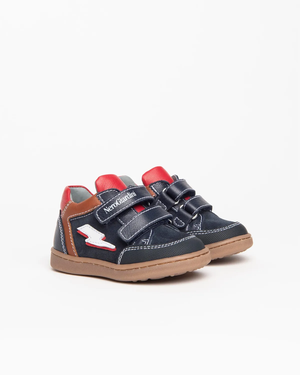 NeroGiardini sneakers piele bebe baieti scai
