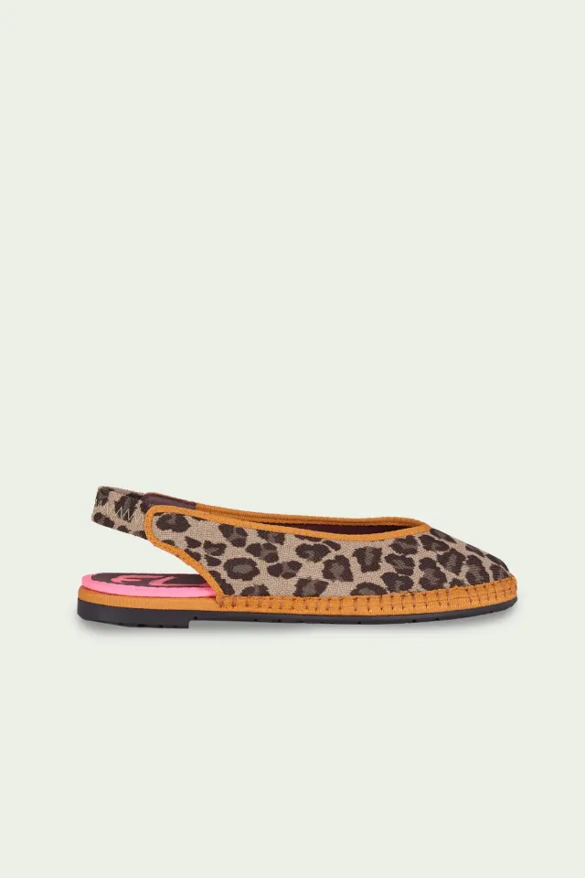 Flagelus Narnia Leopard Orange saboti animal print