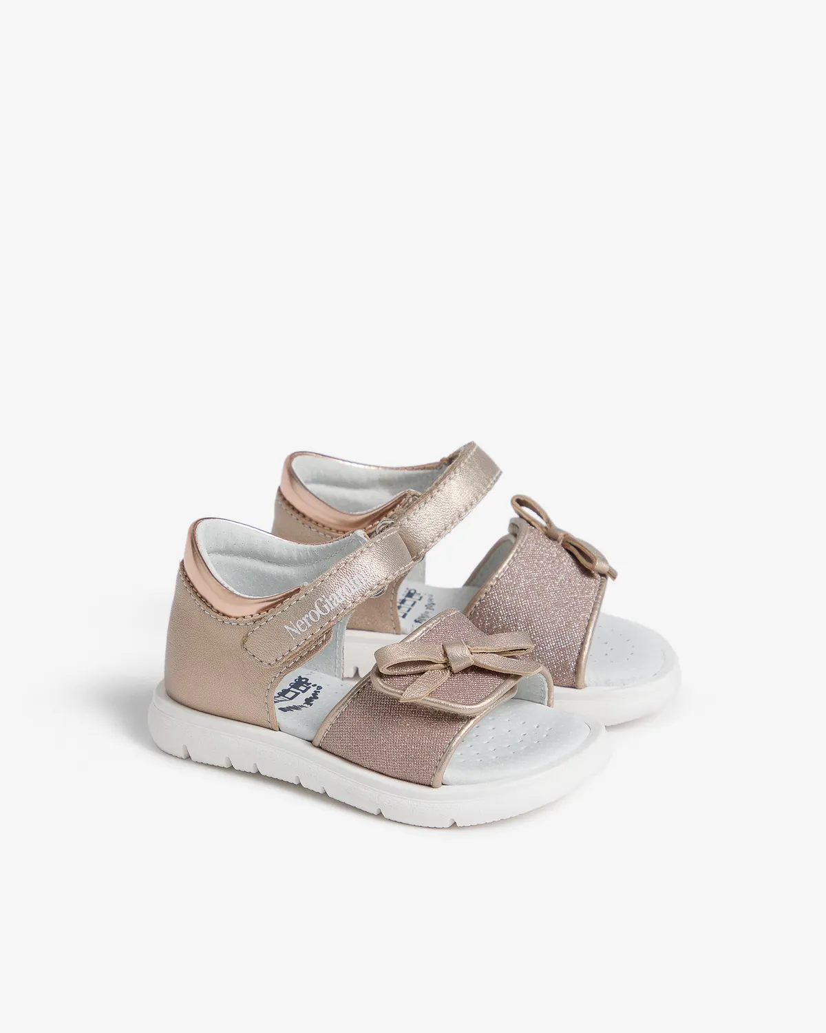 NeroGiardini Junior sandale fete microfibre piele
