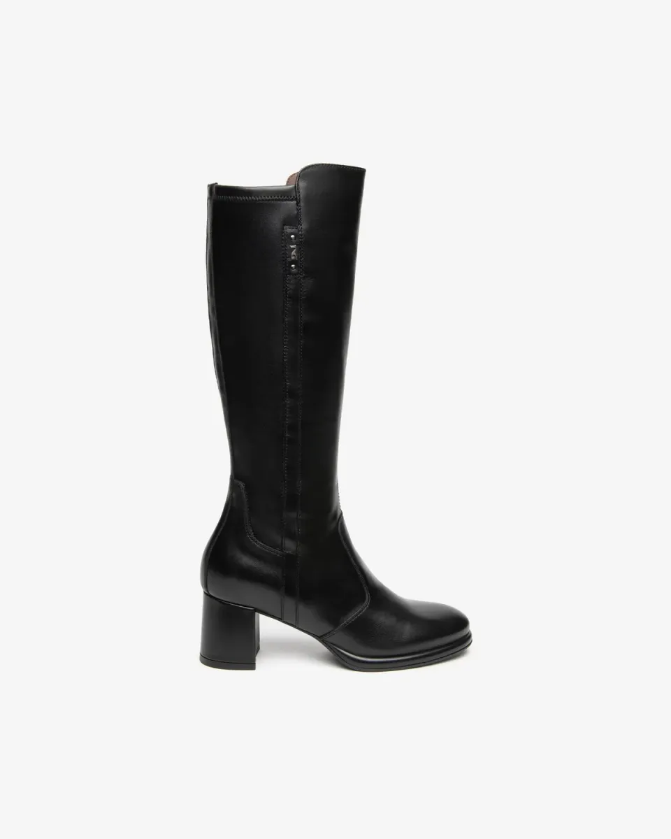 NeroGiardini cizme piele dama toc 60 mm