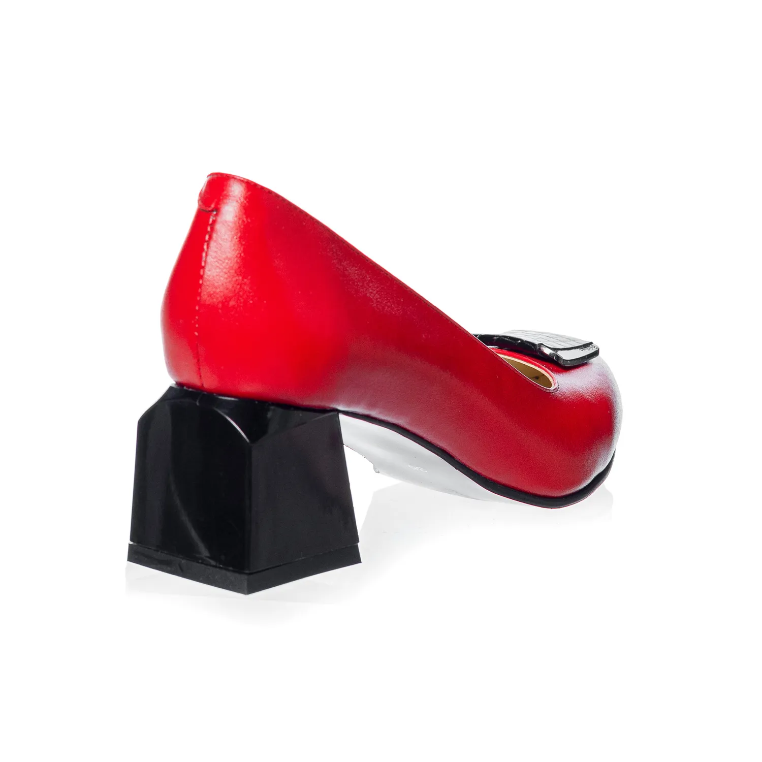 Catinca Shoes A32 RB pantofi dama piele rosu box
