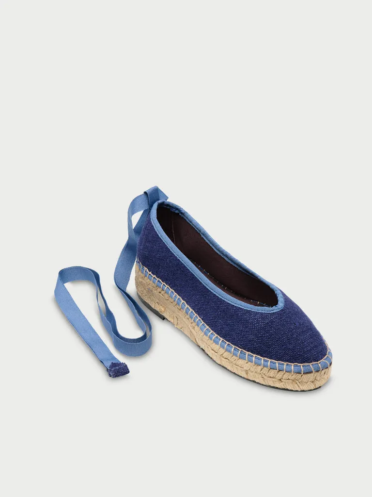 Flagelus Summer Swing Navy balerini in bleumarin