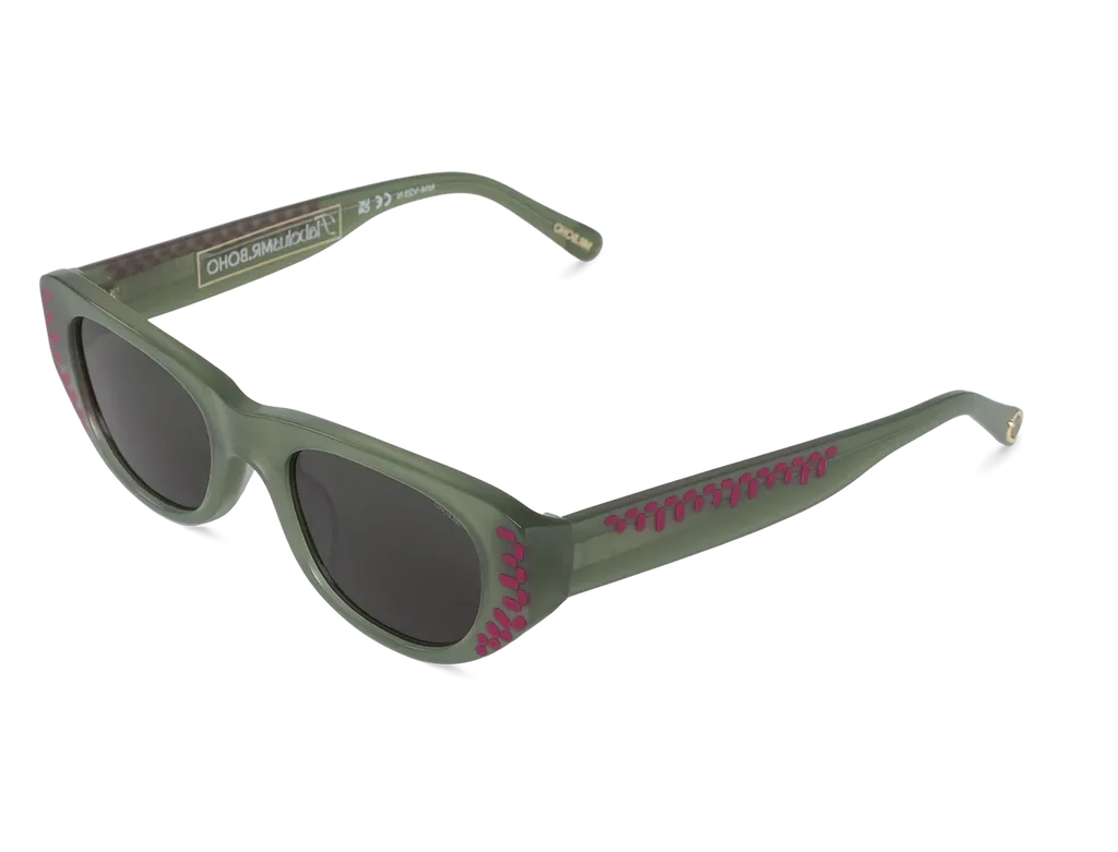 Flagelus Guyam Crusoe Green ochelari de soare